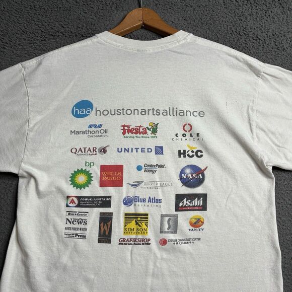 Vtg Y2K The Lady Spade Concert T-Shirt Size Large J-Pop Band Tee Music Japanese - Picture 15 of 15